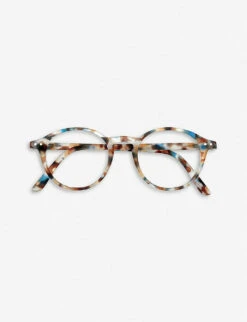 IZIPIZI #D Tortoiseshell Round-frame Reading Glasses +0.00