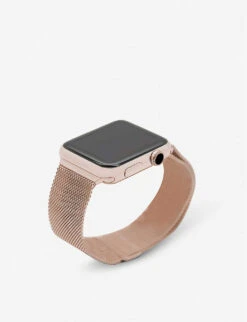 Apple Watch Gold Aluminium Milanese Loop Strap 38mm/40mm -Glam Pouch Store 5355 5355 5060508921493 ALT01