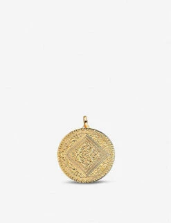 Marie 18ct Yellow-gold Vermeil And Sterling Silve Pendant