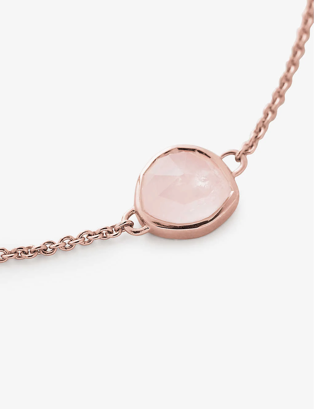 Siren Rose Gold-plated Vermeil And Rose Quartz Bracelet 4 Siren Rose Gold-plated Vermeil And Rose Quartz Bracelet - Image 2