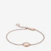 Siren Rose Gold-plated Vermeil And Rose Quartz Bracelet