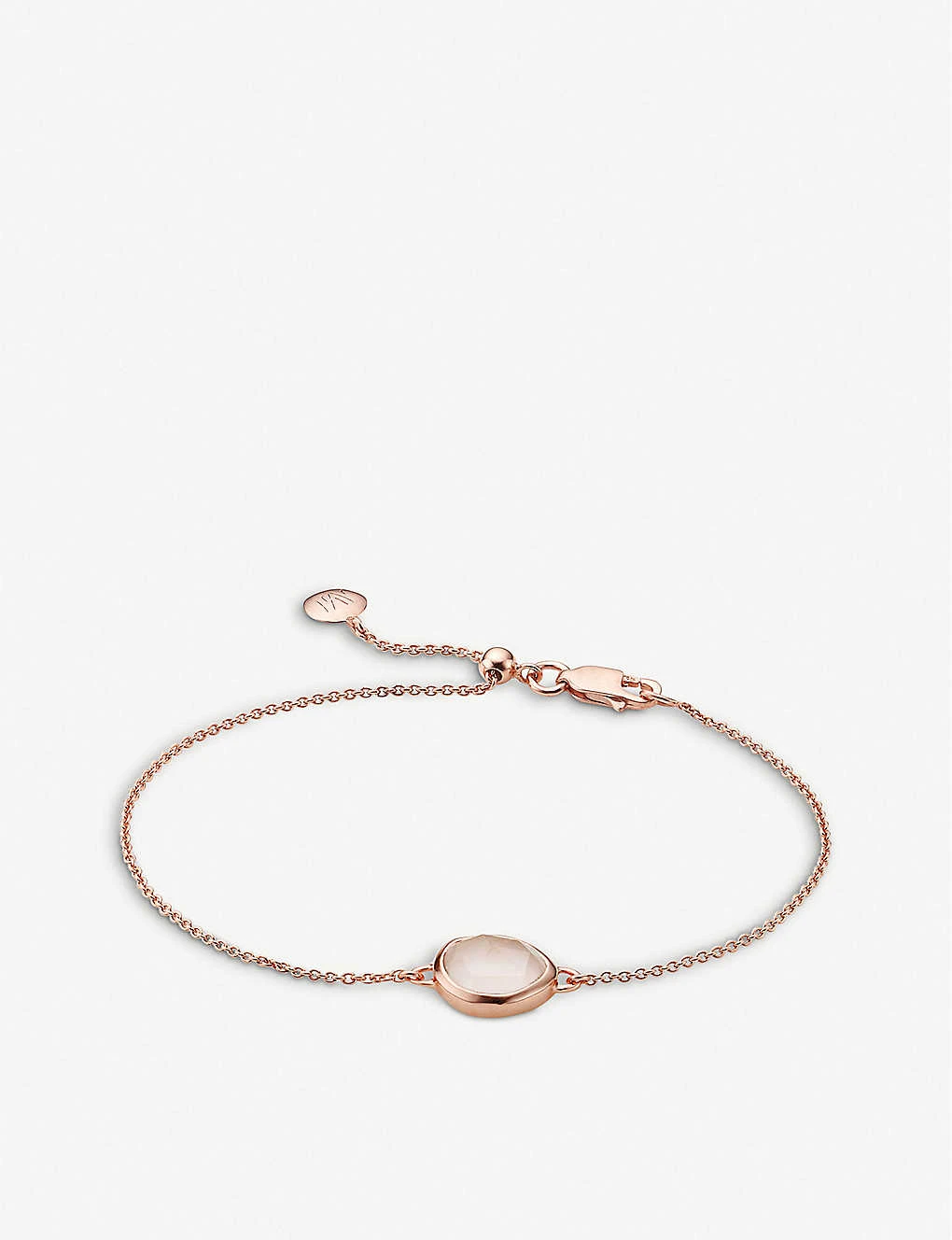 Siren Rose Gold-plated Vermeil And Rose Quartz Bracelet 3 Siren Rose Gold-plated Vermeil And Rose Quartz Bracelet