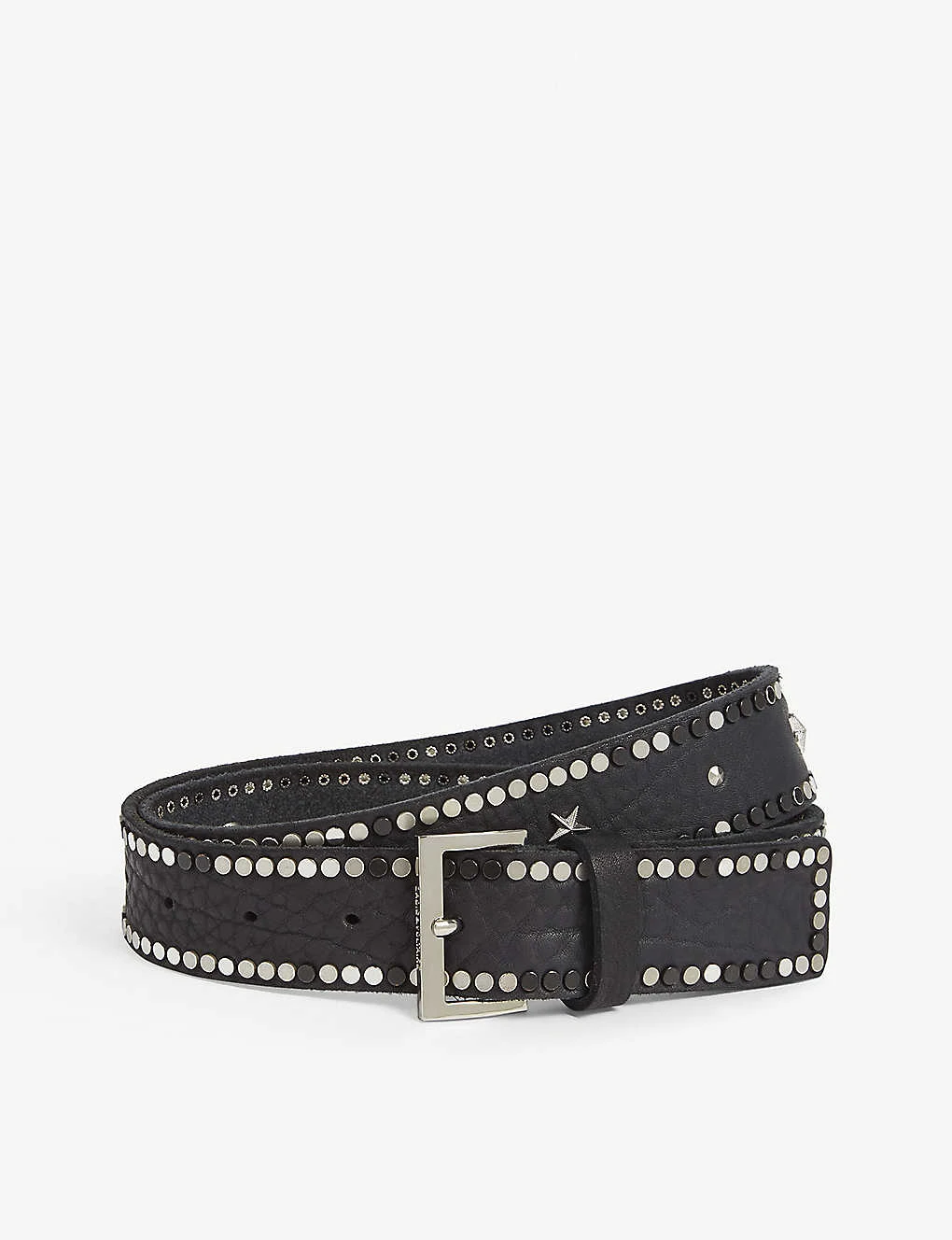 Zadig & Voltaire Starlight Studded Leather Belt 3 Zadig & Voltaire Starlight Studded Leather Belt
