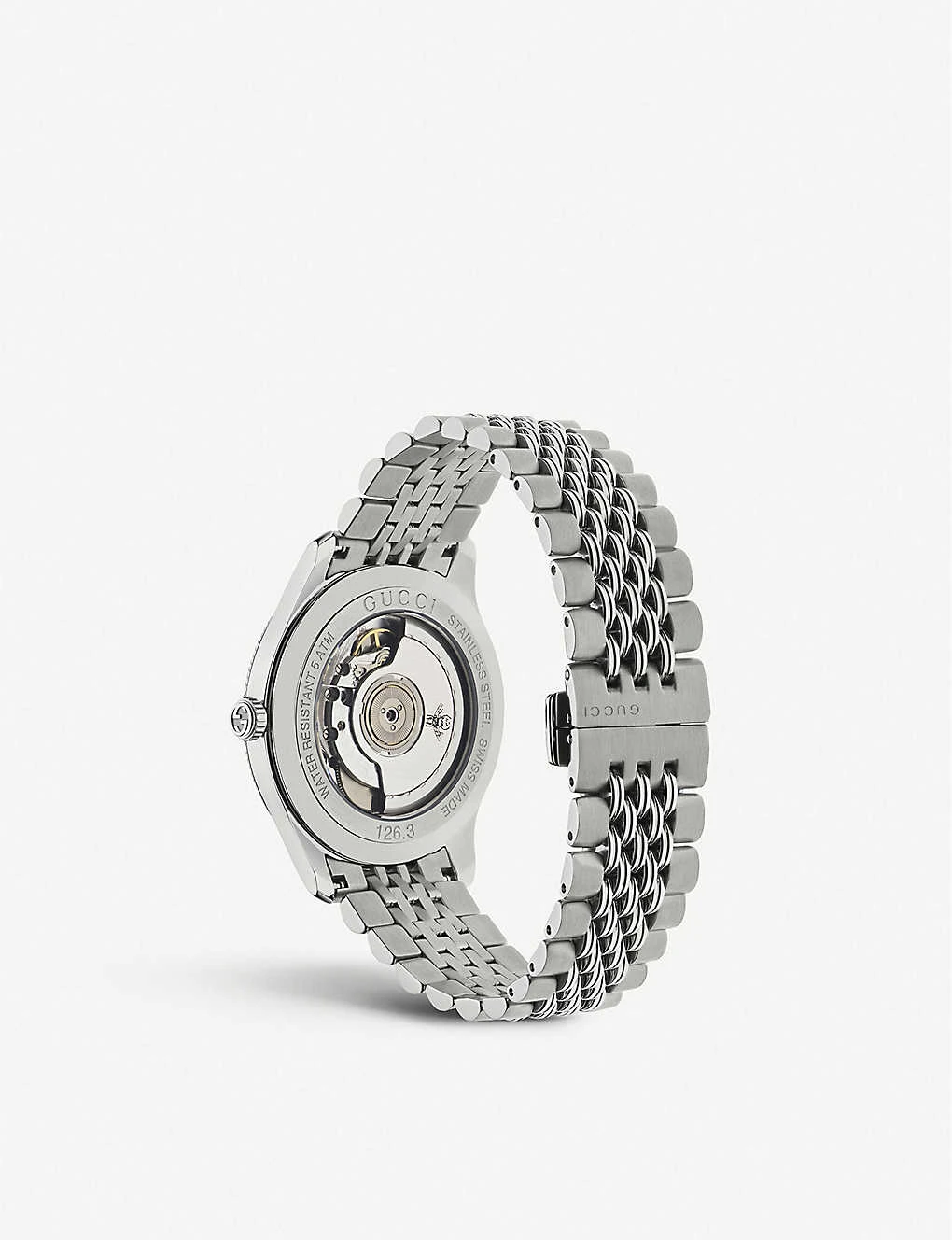 Gucci YA126354 G-Timeless Stainless Steel Watch 5 Gucci YA126354 G-Timeless Stainless Steel Watch - Image 3
