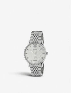 Gucci YA126354 G-Timeless Stainless Steel Watch