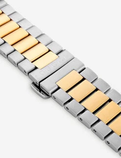 Gucci YA1264074 G-Timeless Stainless Steel And Gold-plated Watch -Glam Pouch Store 757 10001 YA1264074 ALT02