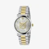 Gucci YA1264074 G-Timeless Stainless Steel And Gold-plated Watch -Glam Pouch Store 757 10001 YA1264074 M