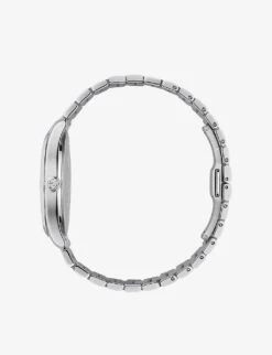 Gucci YA1264076 G-Timeless Stainless Steel Bracelet Watch -Glam Pouch Store 757 10001 YA1264076 ALT03