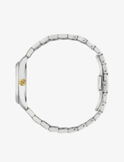 Gucci YA1265012 G-Timeless 18ct Yellow Gold-plated Stainless-steel And Mother-of-pearl Watch -Glam Pouch Store 757 10001 YA1265012 MOTHEROFPEARL ALT01