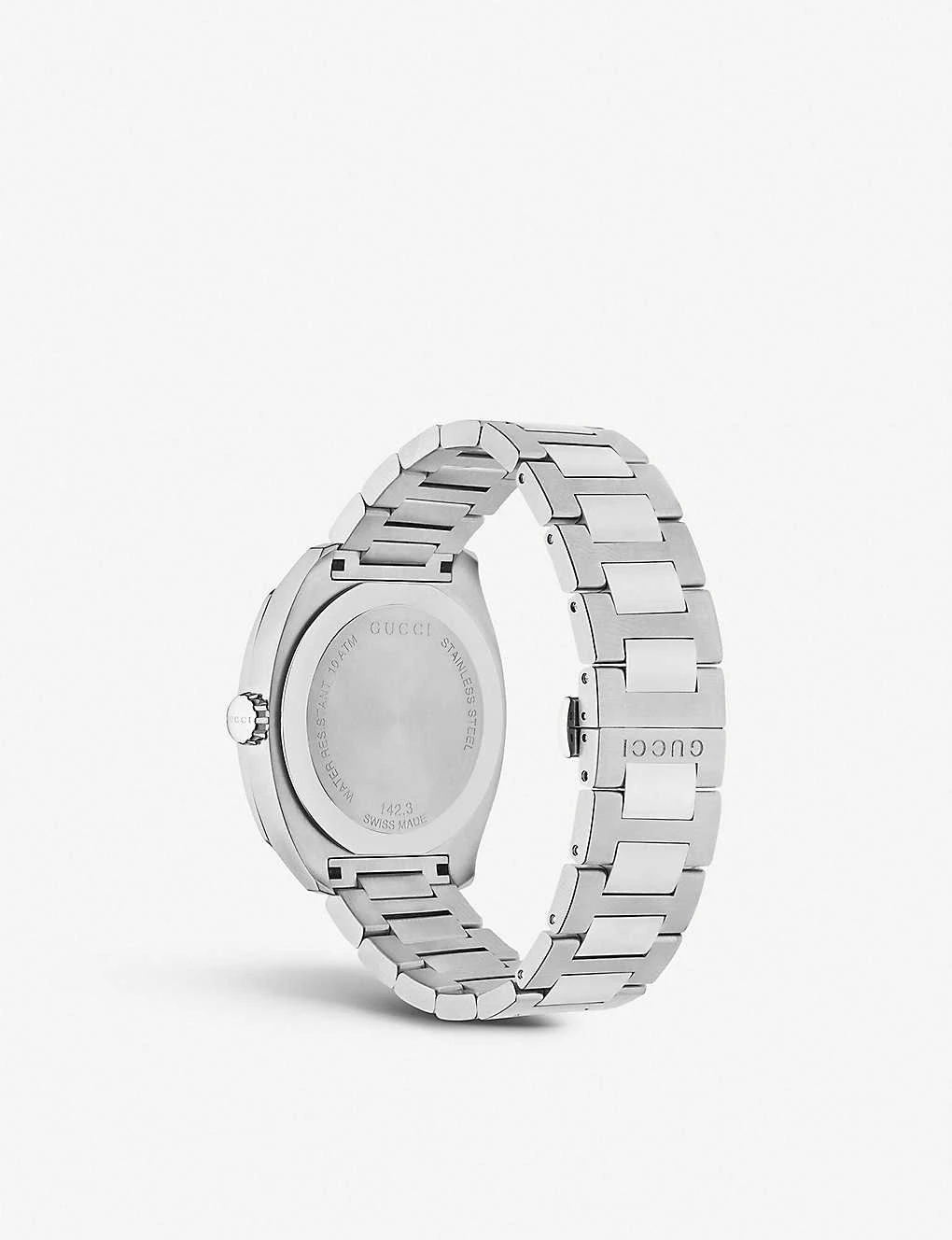 Gucci YA142301 GG2570 Stainless Steel Watch 8 Gucci YA142301 GG2570 Stainless Steel Watch - Image 6