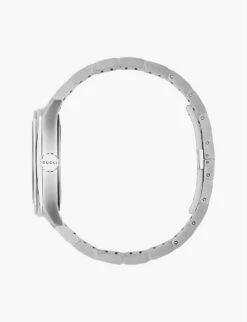 Gucci YA142303 Cushion Stainless Steel Watch -Glam Pouch Store 757 10001 YA142303 ALT01