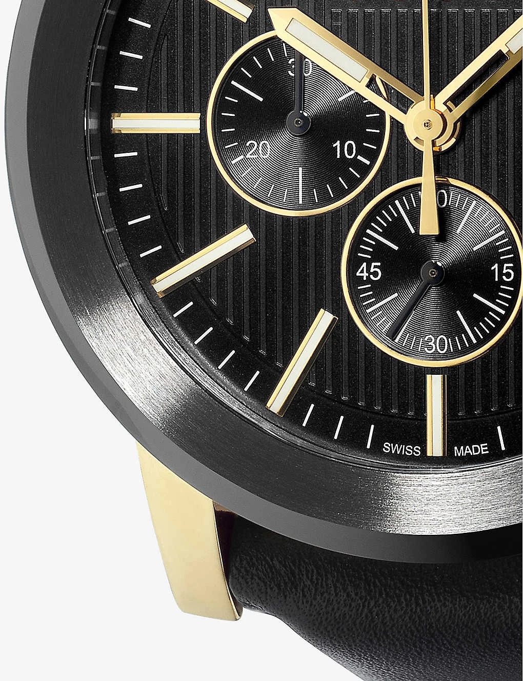 Gucci YA101203 G Chrono Collection PVD And Leather Watch 6 Gucci YA101203 G Chrono Collection PVD And Leather Watch - Image 4