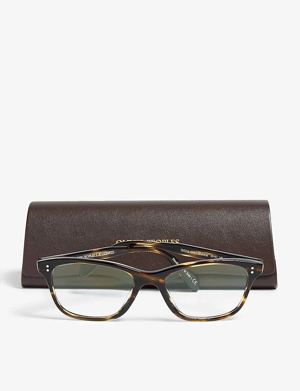 Oliver Peoples Havana Ashton Square-frame Optical Glasses 4 Oliver Peoples Havana Ashton Square-frame Optical Glasses - Image 2