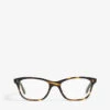 Oliver Peoples Havana Ashton Square-frame Optical Glasses -Glam Pouch Store 779 10017 827934339552 HAVANA M