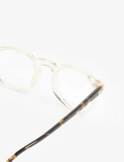 Oliver Peoples Gregory Peck Round-frame Optical Glasses -Glam Pouch Store 779 10017 827934375208 NUDE ALT03