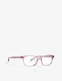 Oliver Peoples Ashton Square-frame Optical Glasses -Glam Pouch Store 779 10017 827934419636 VIOLET ALT02
