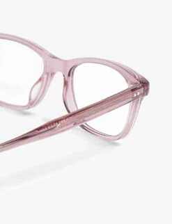 Oliver Peoples Ashton Square-frame Optical Glasses -Glam Pouch Store 779 10017 827934419636 VIOLET ALT03
