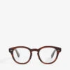 Oliver Peoples Cary Grant Optical Glasses 1 Oliver Peoples Cary Grant Optical Glasses -Glam Pouch Store 779 10017 827934429802 BROWN M