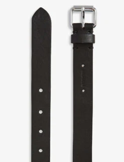 AllSaints Alcor Studded Leather Belt -Glam Pouch Store 930 10136 WZ052R BLACK ALT02