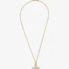 Mayfair Crystal Orb Necklace -Glam Pouch Store R00006069 CRYSTALABGOLD M
