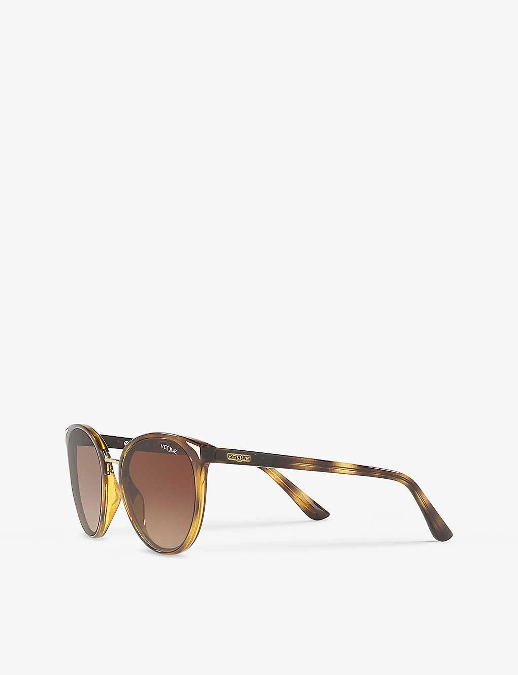 Vogue VO5230S Cat-eye Frame Tortoiseshell Acetate Sunglasses 4 Vogue VO5230S Cat-eye Frame Tortoiseshell Acetate Sunglasses - Image 2