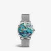 Thomas Sabo WA0363-201-218 Abalone Dial Watch With Mesh Strap 1 Thomas Sabo WA0363-201-218 Abalone Dial Watch With Mesh Strap -Glam Pouch Store R00084590 DIALMULTICOLOURED M