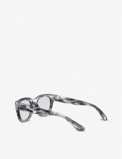 Oliver Peoples OV5433U Shiller Acetate Square-frame Glasses 7 Oliver Peoples OV5433U Shiller Acetate Square-frame Glasses -Glam Pouch Store R00107126 BLUE ALT02