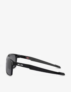 Oakley OO9460-0559 Portal Square-frame Acetate Sunglasses 7 Oakley OO9460-0559 Portal Square-frame Acetate Sunglasses -Glam Pouch Store R00111748 BLACK ALT02