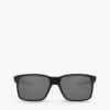 Oakley OO9460-0559 Portal Square-frame Acetate Sunglasses -Glam Pouch Store R00111748 BLACK M