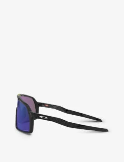Oakley OO9462 Sutro S Shield Acetate Sunglasses -Glam Pouch Store R00111795 BLACK ALT03