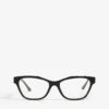 Prada PR 03WV Rectangle-framed Acetate Glasses