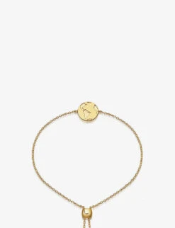Mini Earth Kula 18ct Gold-plated Sterling Silver Bracelet