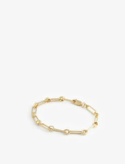 Aegis 18ct Gold-plated Bracelet -Glam Pouch Store R03663842 GOLD ALT02