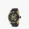 YA136219 Gucci Dive Yellow Gold-plated PVD And Rubber Quartz Watch -Glam Pouch Store R03685487 M