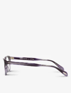 Oliver Peoples OV5224 Ashton Rectangular-frame Acetate Glasses -Glam Pouch Store R03701452 PURPLE ALT03