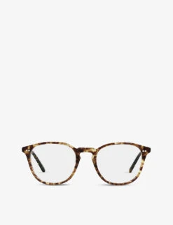 Oliver Peoples OV5414U Forman-R Tortoiseshell-print Acetate Glasses