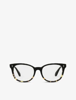 Oliver Peoples OV5457U Hildie Graphic-print Round Acetate Glasses