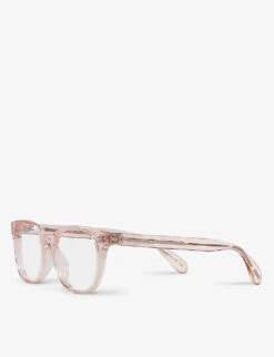Oliver Peoples OV5457U Hildie Round Acetate Glasses 8 Oliver Peoples OV5457U Hildie Round Acetate Glasses -Glam Pouch Store R03708212 PINK ALT02