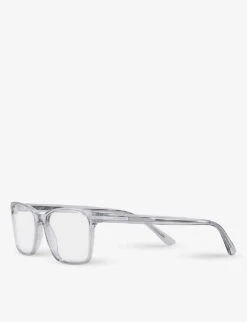 Prada PR 14WV Rectangle-frame Eyeglasses 8 Prada PR 14WV Rectangle-frame Eyeglasses -Glam Pouch Store R03728628 GREY ALT02