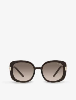 Prada PR04WS Square-frame Nylon Sunglasses