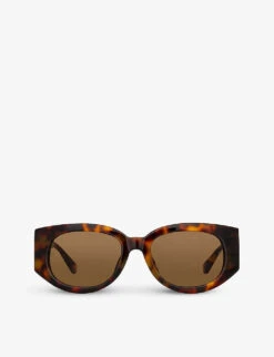Linda Farrow Debbie D-frame Acetate Sunglasses