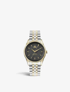 VV240BKGS Seymour Yellow Gold-plated Stainless Steel Quartz Watch