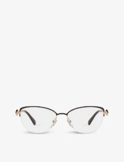 Bvlgari BV2210B Metal Cat-eye Glasses