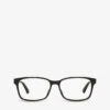 Gucci GG0826O Rectangle-frame Acetate Optical Glasses 1 Gucci GG0826O Rectangle-frame Acetate Optical Glasses -Glam Pouch Store R03756992 BLACK M