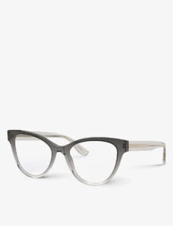 Miu Miu MU01TV Cat’s-eye Frame Acetate Optical Glasses 7 Miu Miu MU01TV Cat’s-eye Frame Acetate Optical Glasses -Glam Pouch Store R03757009 GREY ALT01
