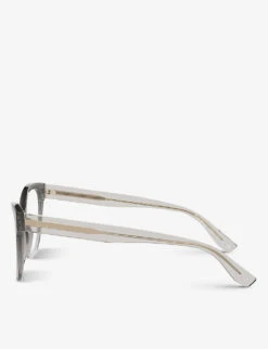 Miu Miu MU01TV Cat’s-eye Frame Acetate Optical Glasses 9 Miu Miu MU01TV Cat’s-eye Frame Acetate Optical Glasses -Glam Pouch Store R03757009 GREY ALT03