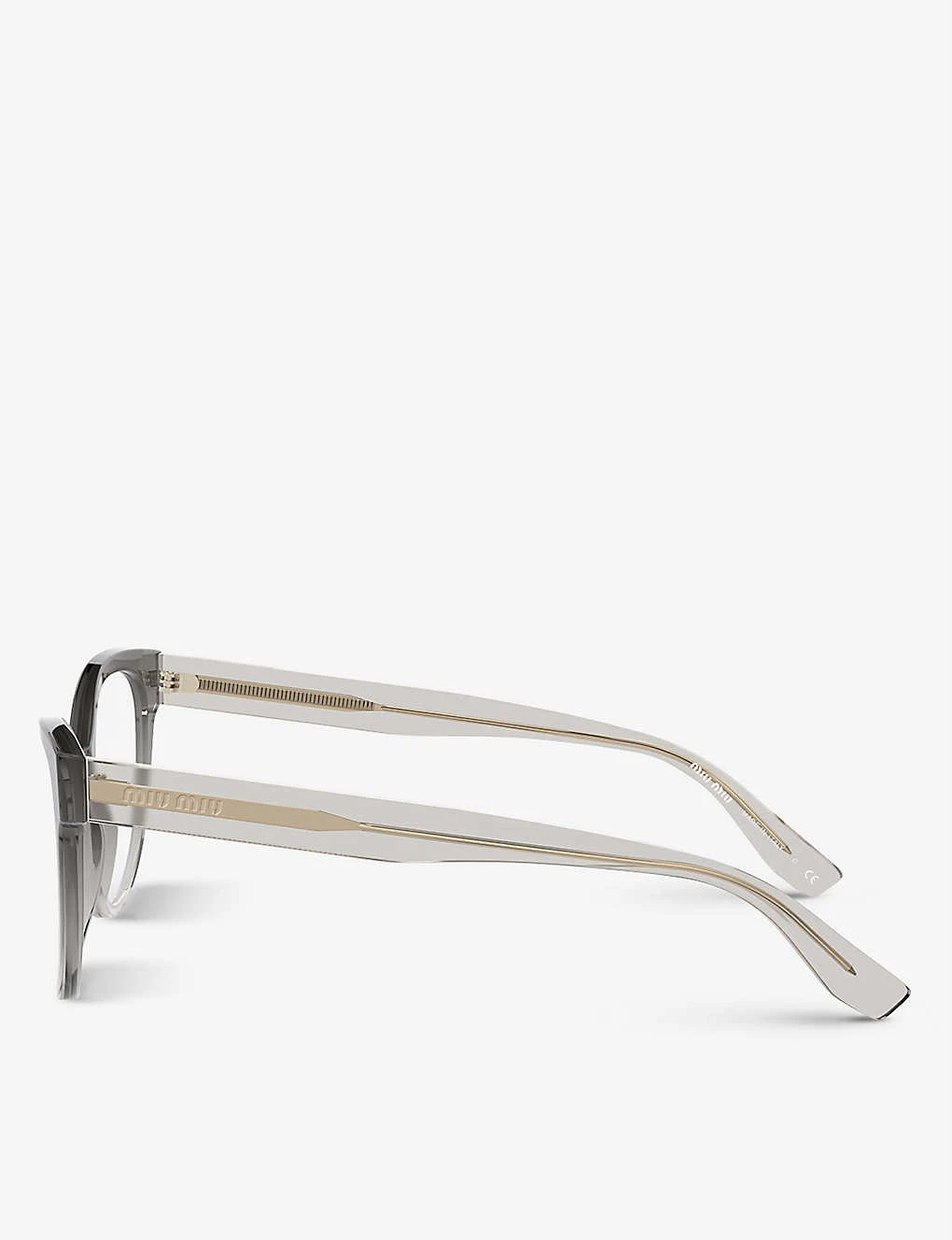 Miu Miu MU01TV Cat’s-eye Frame Acetate Optical Glasses 6 Miu Miu MU01TV Cat’s-eye Frame Acetate Optical Glasses - Image 4