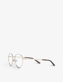 Gucci GG0942O Round-frame Silver-tone Optical Glasses -Glam Pouch Store R03759531 SILVER ALT03