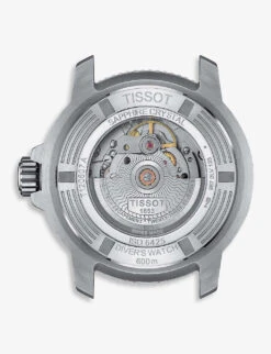 Tissot T1206071104101 Seastar 2000 Steel Chronograph Watch -Glam Pouch Store R03792936 SILVER ALT02
