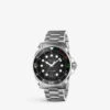 YA136208A Gucci Dive Stainless Steel Quartz Watch -Glam Pouch Store R03811194 SILVER M
